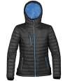 AFP-1W Stormtech Ladies Gravity Thermal Jacket Black / Marine Blue colour image